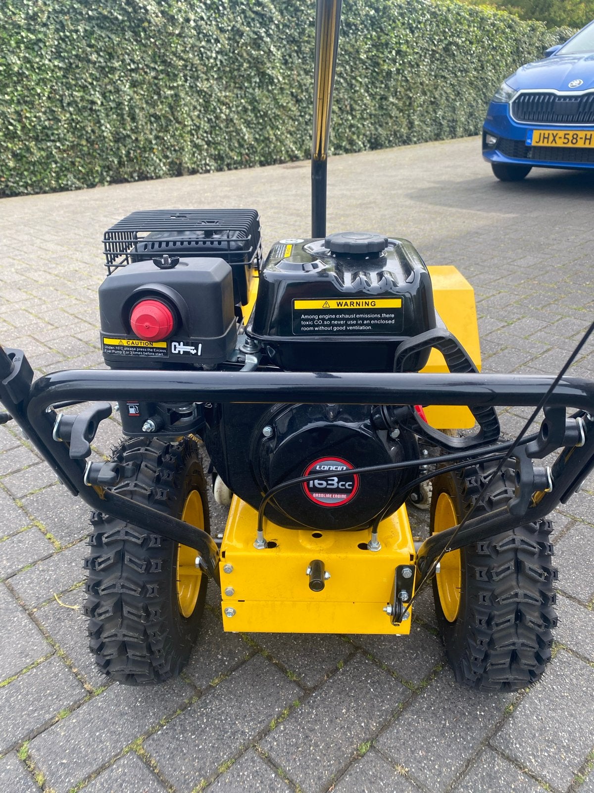 Krachtige Loncin 163cc veegmachine/sneeuwruimer, Ophalen, Overige typen