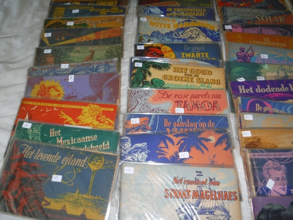 KAPITEIN ROB, Gelezen, Complete serie of reeks, Ophalen of Verzenden, Pieter Kuhn