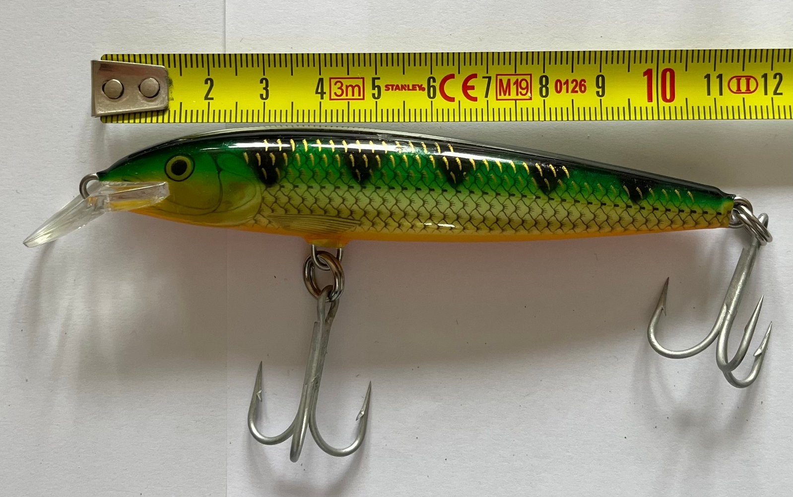Rapala Magnum Groen 11cm 15 Gram in Zeer Goede staat, Watersport en Boten, Ophalen of Verzenden, Gebruikt