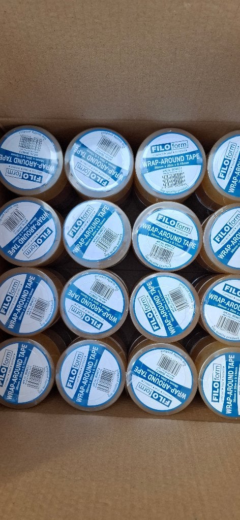 Filoform Wrap-Around Tape 38mm x 20m (Doos a 64 rollen), Minder dan 4 cm, Overige materialen, Filoform, Onbekend