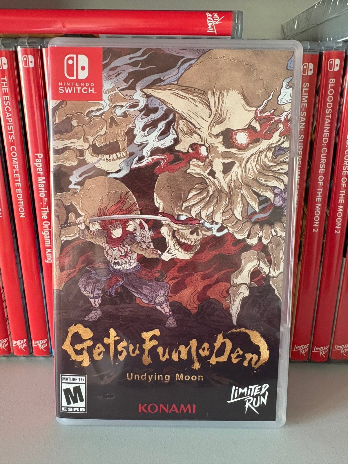GetsuFumaDen - Undying Moon (Nintendo Switch), 1 speler, Ophalen of Verzenden, Zo goed als nieuw, Vanaf 18 jaar