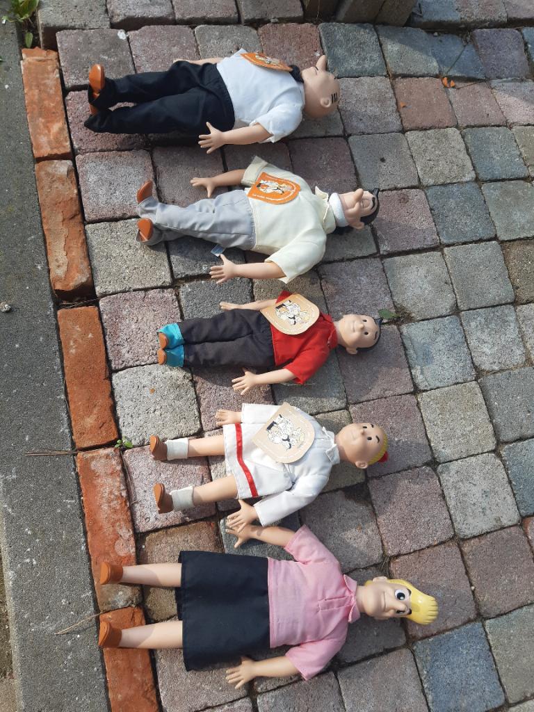 poppetjes suske en wiske, Verzamelen, Stripfiguren, Ophalen, Suske en Wiske, Zo goed als nieuw, Beeldje of Figuurtje