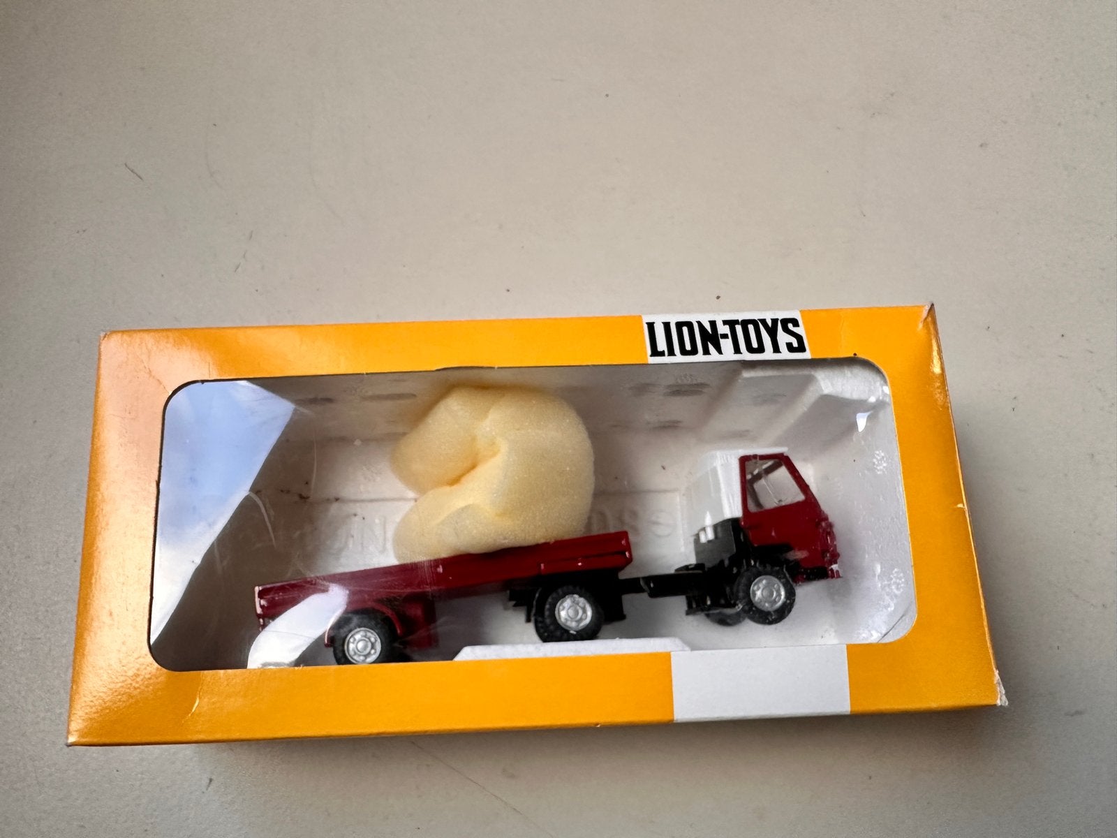 Lion Toys DAF Pony Trekker met Oplegger, Ophalen of Verzenden, Gebruikt, Bus of Vrachtwagen, Lion Toys