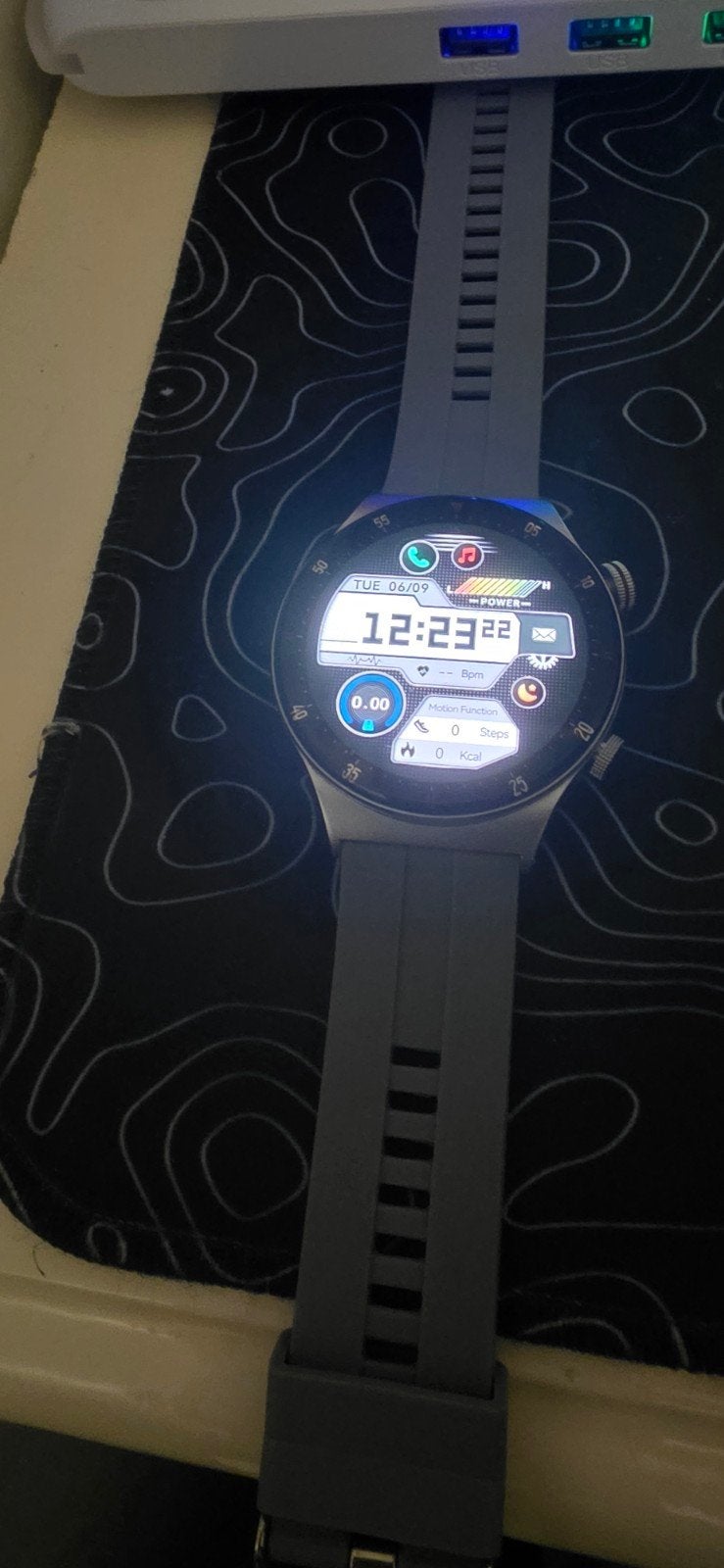 SML 2 PRO horloge, Ophalen, Zo goed als nieuw, Zwart, Android