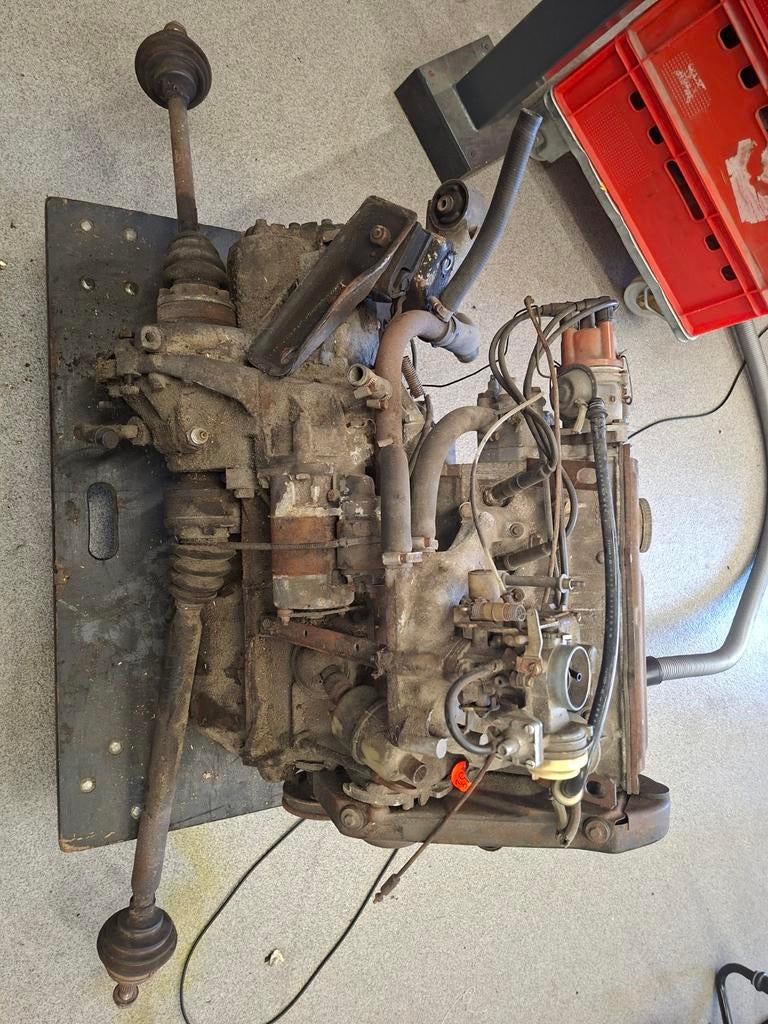 VW Golf 1 Motorblok met 4 bak 1096cc FA , 11-74 t/m 09-79, Auto-onderdelen, Ophalen of Verzenden