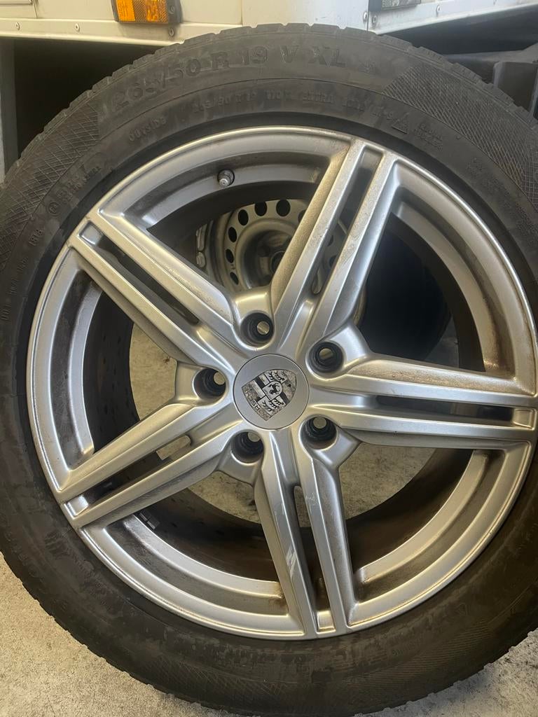 Lichtmetalen velgenset Porsche Cayenne incl. banden, Ophalen, Gebruikt