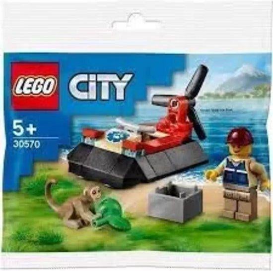 Lego 30570 City Wildlife Rescue Hovercraft aap ( Polybag ), Ophalen, Nieuw, Complete set, Lego
