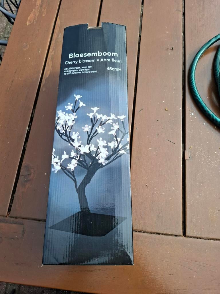 Bloesemboom LED verlichting 45cm warm wit, Kunststof, Minder dan 50 watt, Overige typen, Nieuw