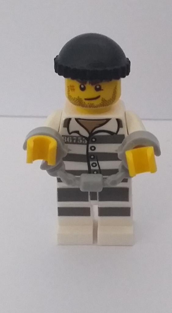 NIEUW lego city poppetje minifig figure BOEF MET HANDBOEIEN, City, Lego, Nieuw, Ophalen of Verzenden