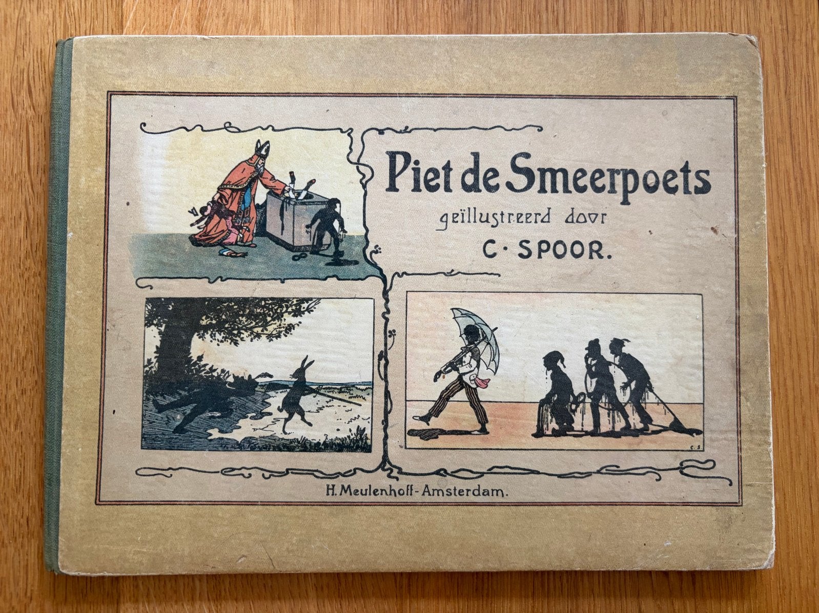 Piet de Smeerpoets - Geïllustreerd door C. Spoor, Ophalen of Verzenden