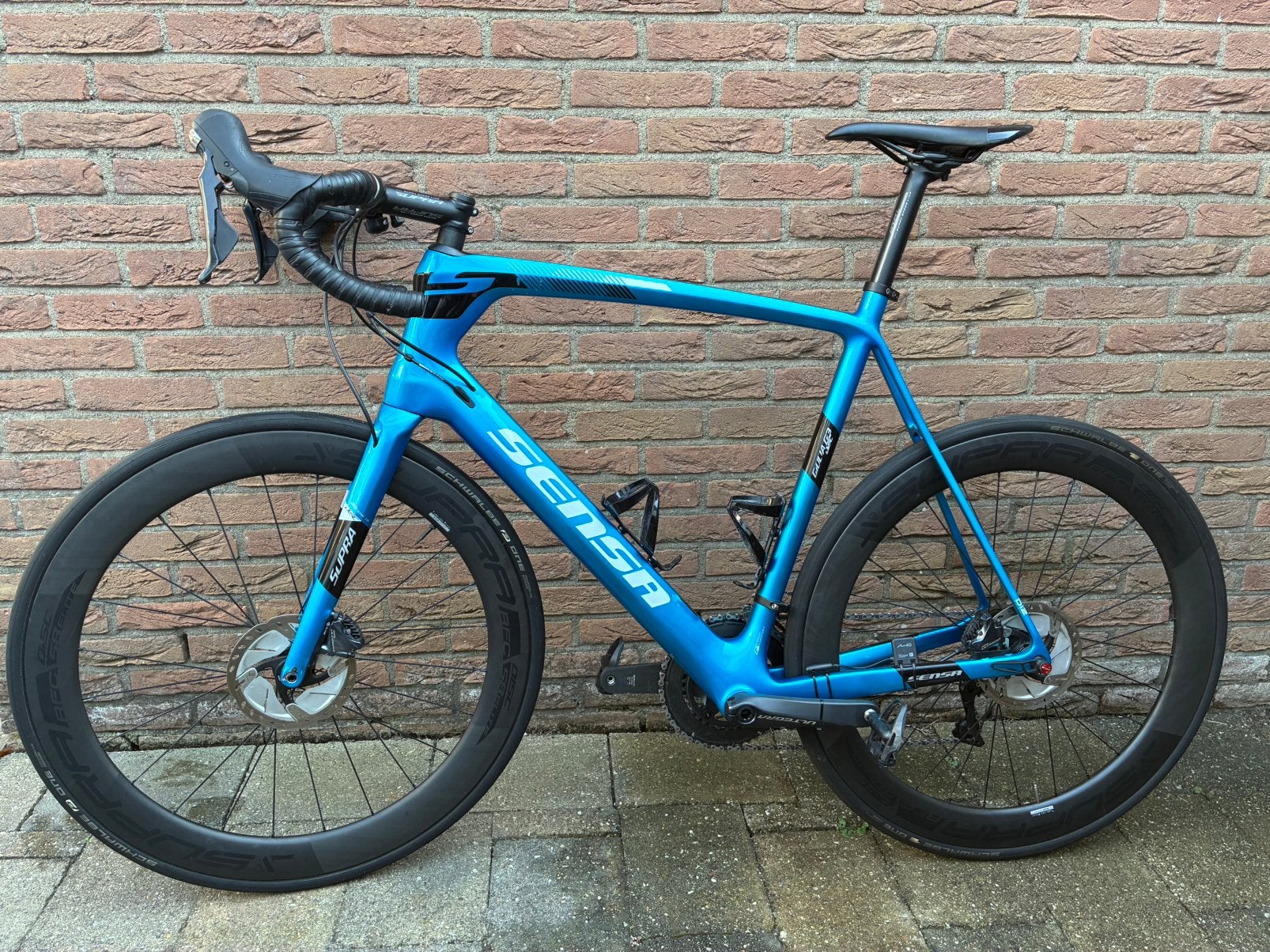 Sensa giulia G3 Disc ultegra, mt 61, ocean metallic., 28 inch, Carbon, Heren, Zo goed als nieuw