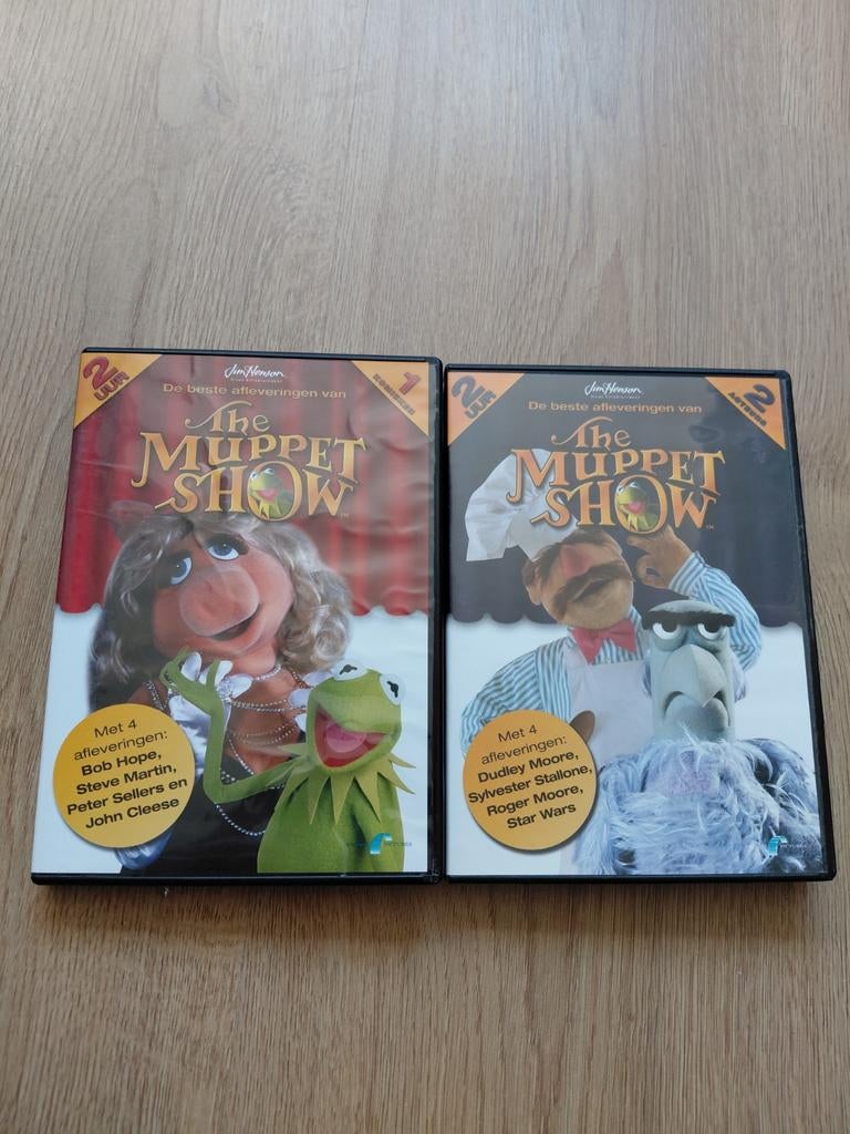 Beste afleveringen The Muppet Show deel 1 en 2 op dvd., Gebruikt, Alle leeftijden, Poppen, Ophalen of Verzenden