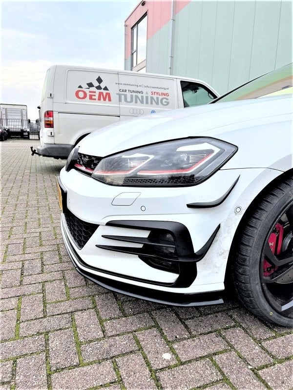 Frontlip geschikt voor GOLF 7.5 GTI | TCR-Look |17–20 | 3PCS, Ophalen of Verzenden