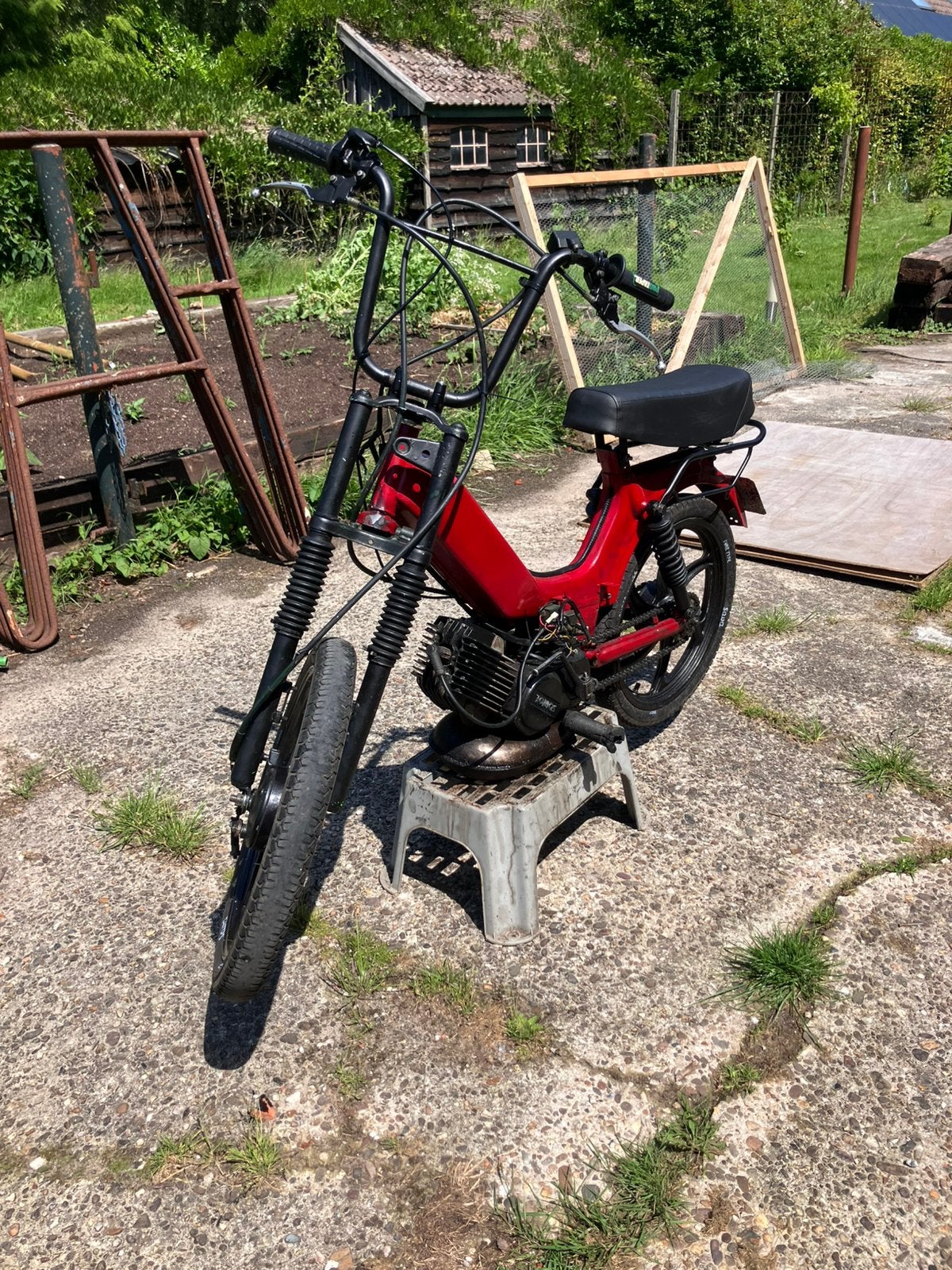 Tomos a35 blauw kenteken, Fietsen en Brommers, Brommers | Tomos, Gebruikt, Standard, Maximaal 45 km/u, Ophalen
