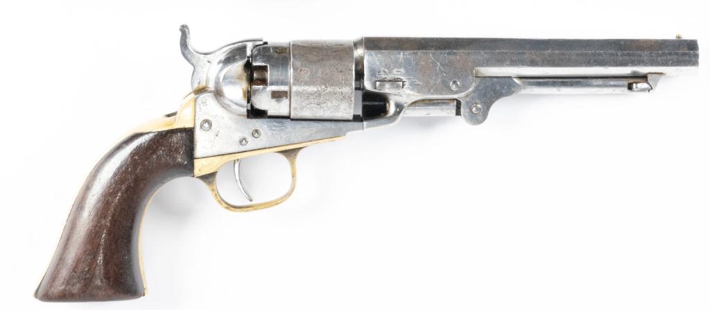 Origineel antiek Colt Pocket Model 1862 Navy Revolver, Verzamelen, Ophalen of Verzenden, Marine, Amerika, Overige typen