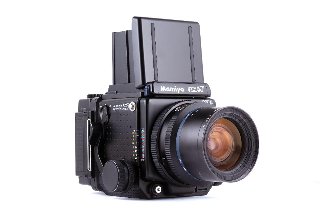 Mamiya rz67 pro II + 110 mm 2.8 + cassette – 2 jaar garantie, Spiegelreflex, T, Ophalen of Verzenden, Zo goed als nieuw