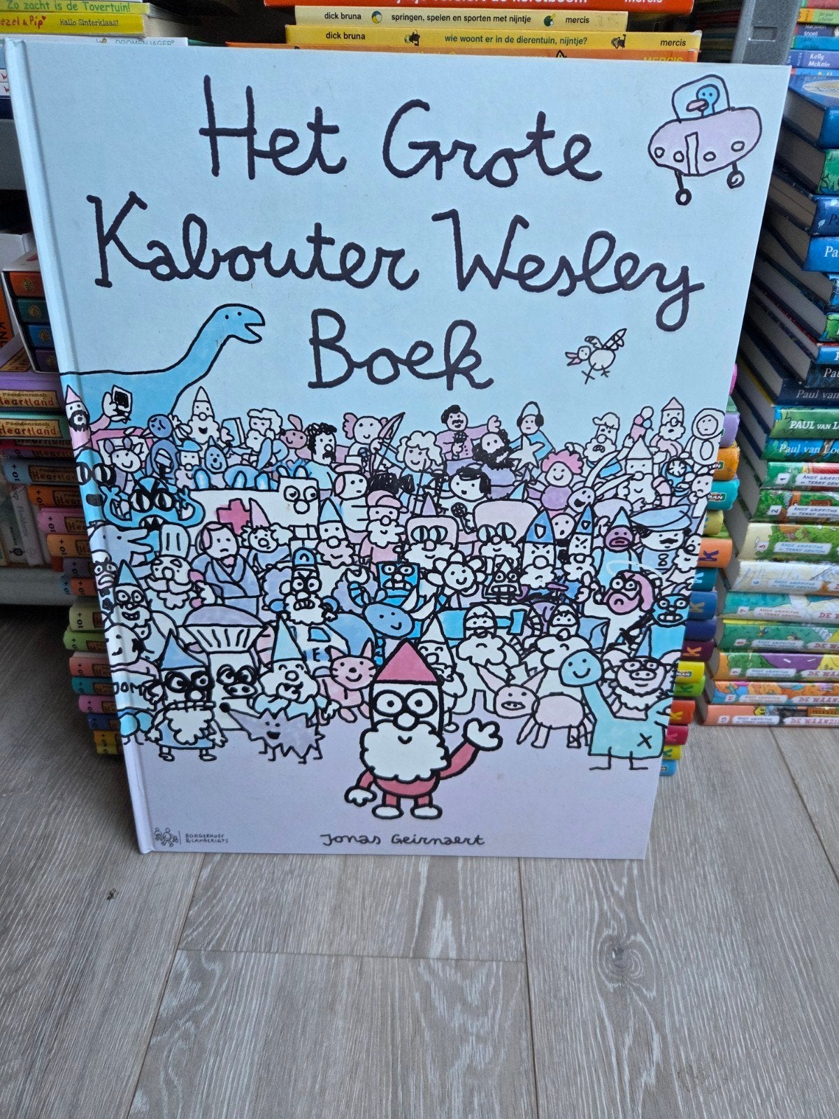 Het grote Kabouter Wesley boek, Eén stripboek, Ophalen of Verzenden, Gelezen