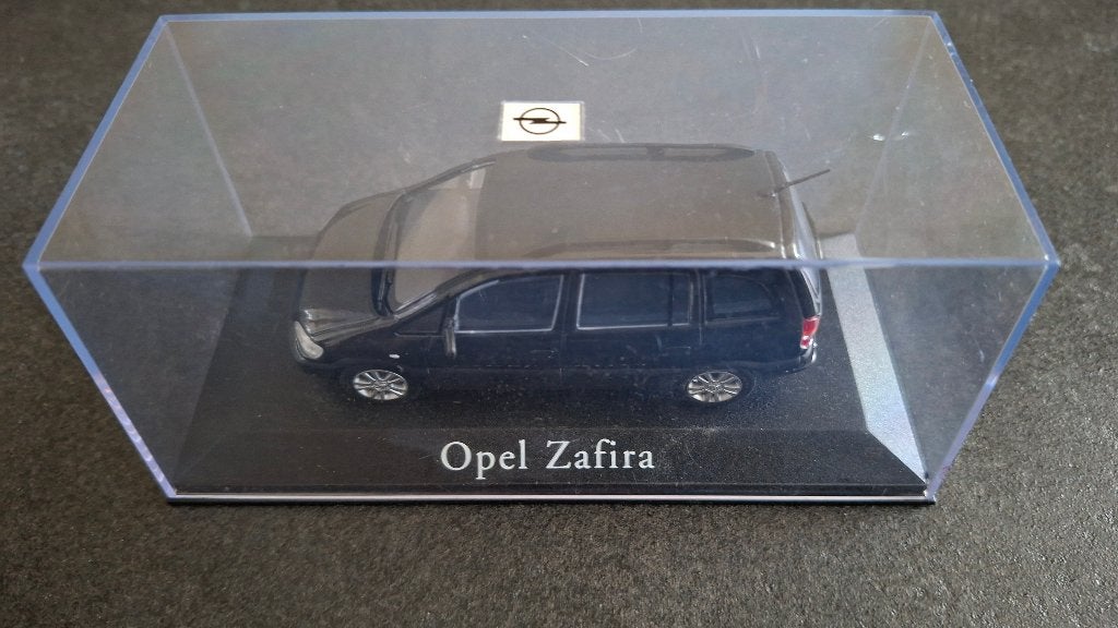 Minichamps Zafira 1999 Zwart 1:43, Ophalen of Verzenden, Zo goed als nieuw, Auto, MiniChamps