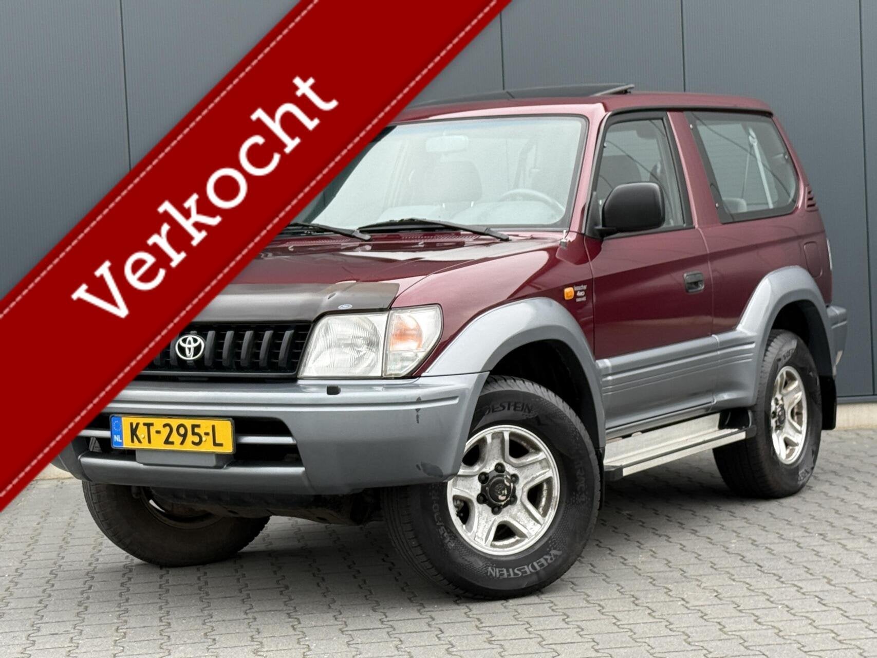 Toyota LandCruiser 90 3.4i V6 Schuifdak - Youngtimer - Cruis, Auto's, Euro 2, Gebruikt, 1655 kg, 2800 kg