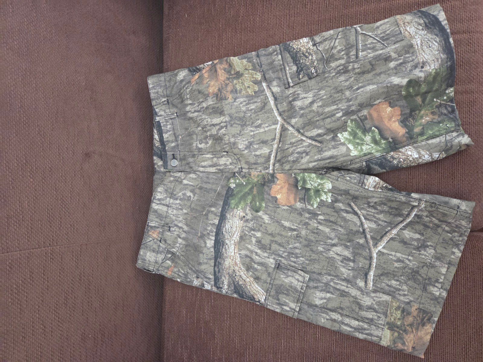 Carhartt Cargo Bermuda Camouflage Maat 34, Ophalen of Verzenden, Nieuw, Groen