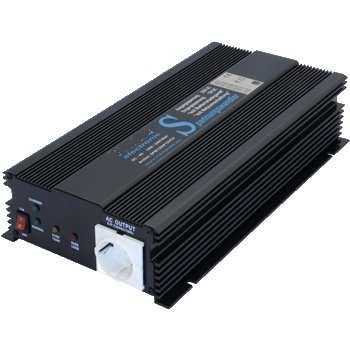 Omvormer 1200 Watt / 2400 W met ingebouwde 10 Amp Acculader, Niet ingevuld, Niet ingevuld, Nieuw, Ophalen of Verzenden