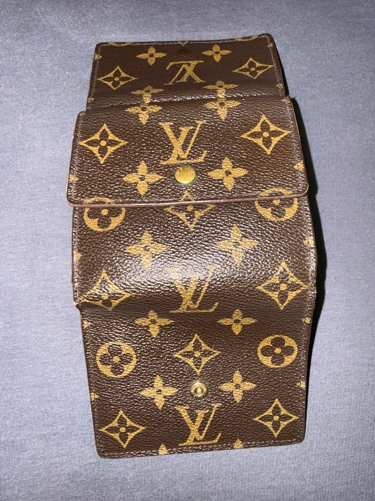 Vintage Louis Vuitton portemonnee, Sieraden, Tassen en Uiterlijk, Portemonnees, Overige merken, Gebruikt, Bruin, Ophalen of Verzenden