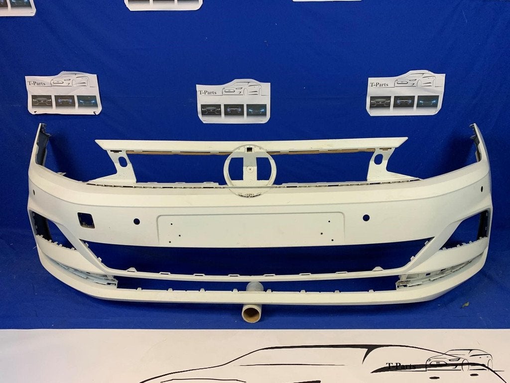 Volkswagen polo 2G voorbumper origineel 2017+ PDC, Auto-onderdelen, Carrosserie en Plaatwerk, Info@fabrikant.eu, Voor, Ophalen of Verzenden