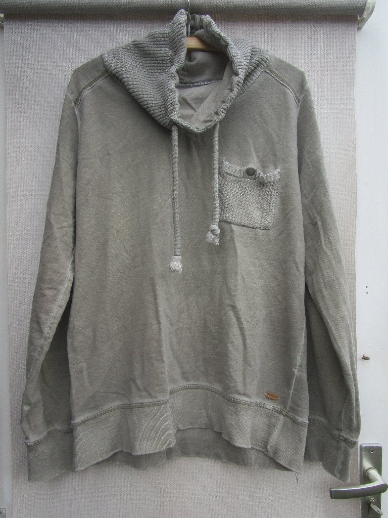 Trui/sweater MOD mt  42/44  grijs/groenig., Kleding | Dames, M.O.D., Maat 42/44 (L), Ophalen of Verzenden, Grijs