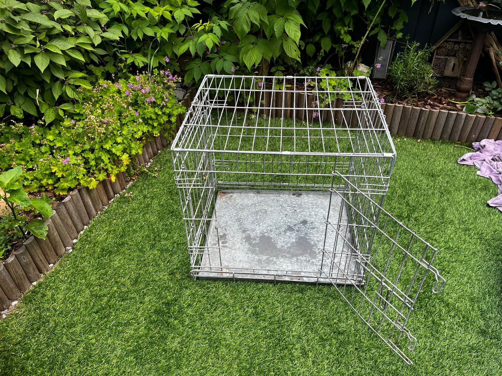 Honden bench 62x54x58 voor klein - medium hond - pup, Ophalen, Gebruikt