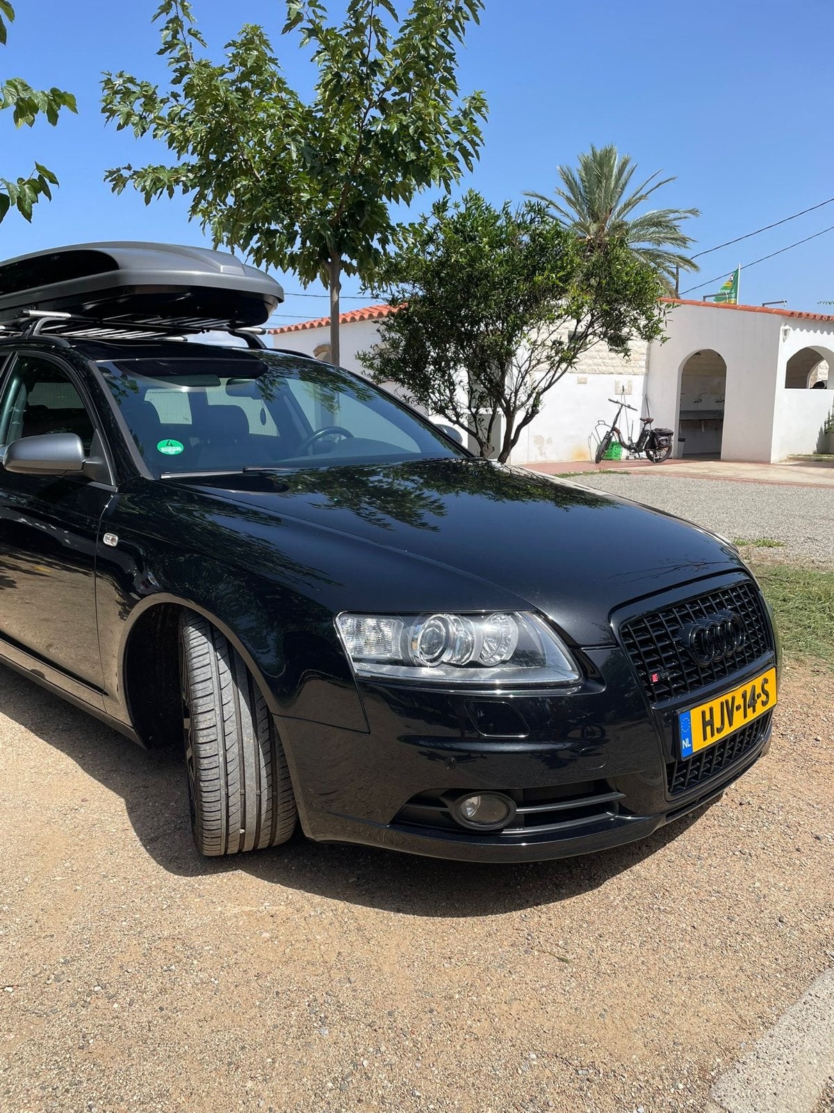 Audi 2006 Zwart V8 4,2 FSI S-Line Quattro, Auto's, Audi, Automaat, Zwart, Zwart, Vierwielaandrijving