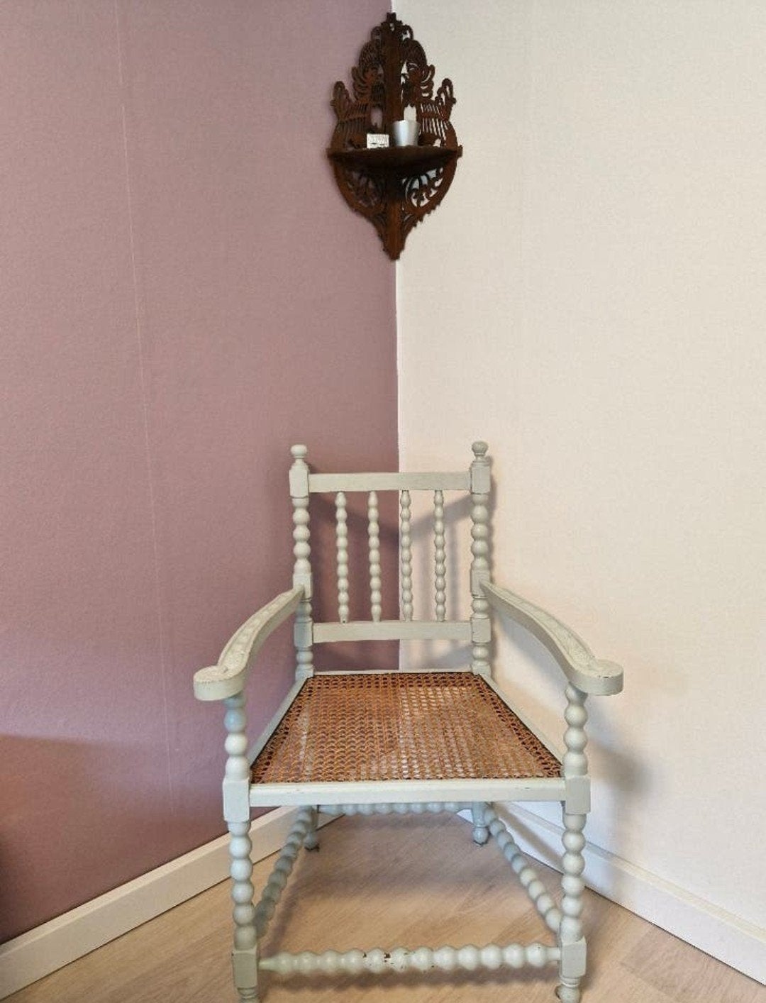 Antieke stoel webbing, Antiek en Kunst, Antiek | Meubels | Stoelen en Banken, Ophalen
