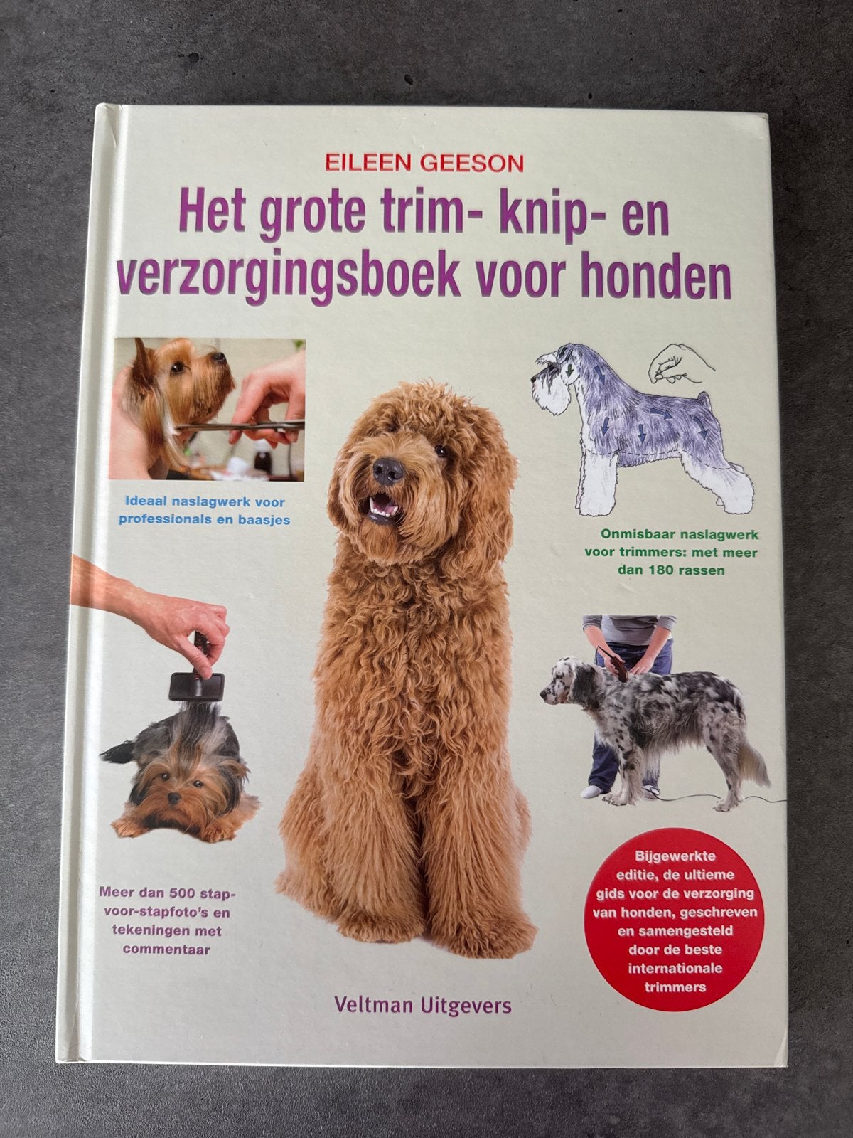 Het grote trim-, knip- en verzorgingsboek voor honden, Boeken, Ophalen of Verzenden, Nieuw, Honden