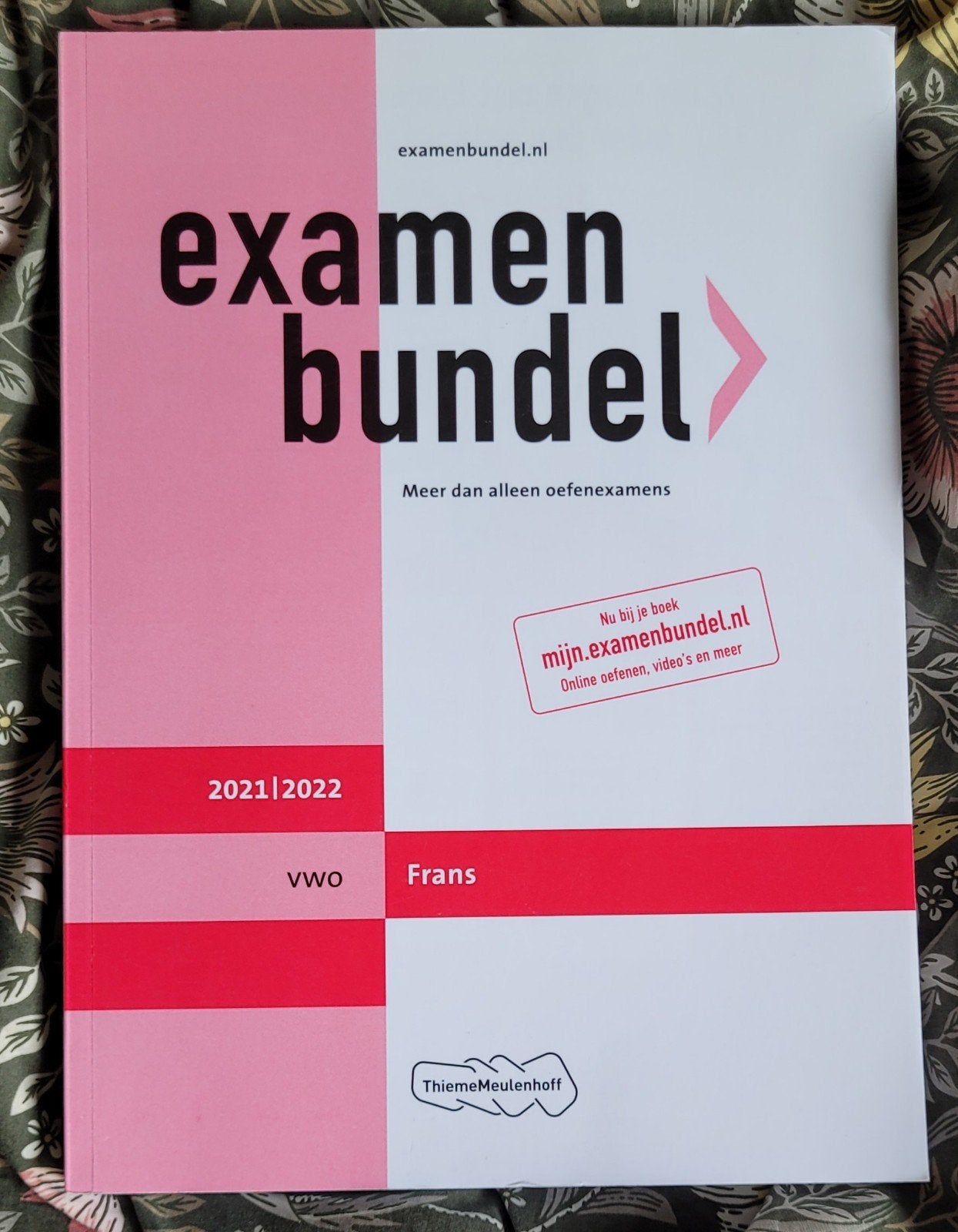 Examenbundel VWO Frans 2021/2022, Boeken, Schoolboeken, Verzenden, Zo goed als nieuw, VWO, Frans