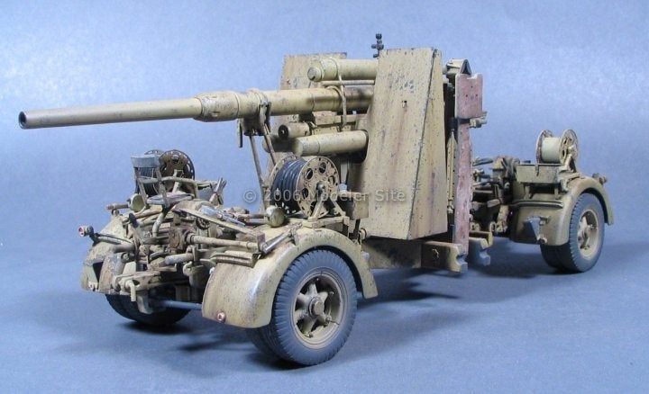 Dragon 1:35 88 mm Flak 36 w. (winter) artillery crew, Overige merken, 1:32 tot 1:50, Overige typen, Nieuw