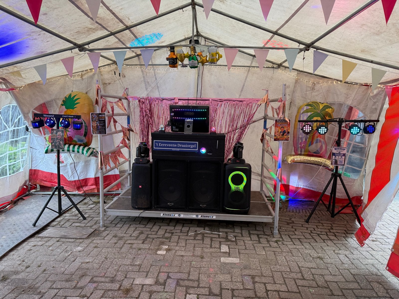 Complete Plug & Play DJ Set met Rookmachine en Verlichting, Ophalen of Verzenden, Gebruikt, Dj-set, Overige merken