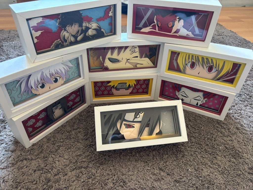 Anime lightbox Sasuke-design, Verzamelen, Ophalen of Verzenden, Nieuw