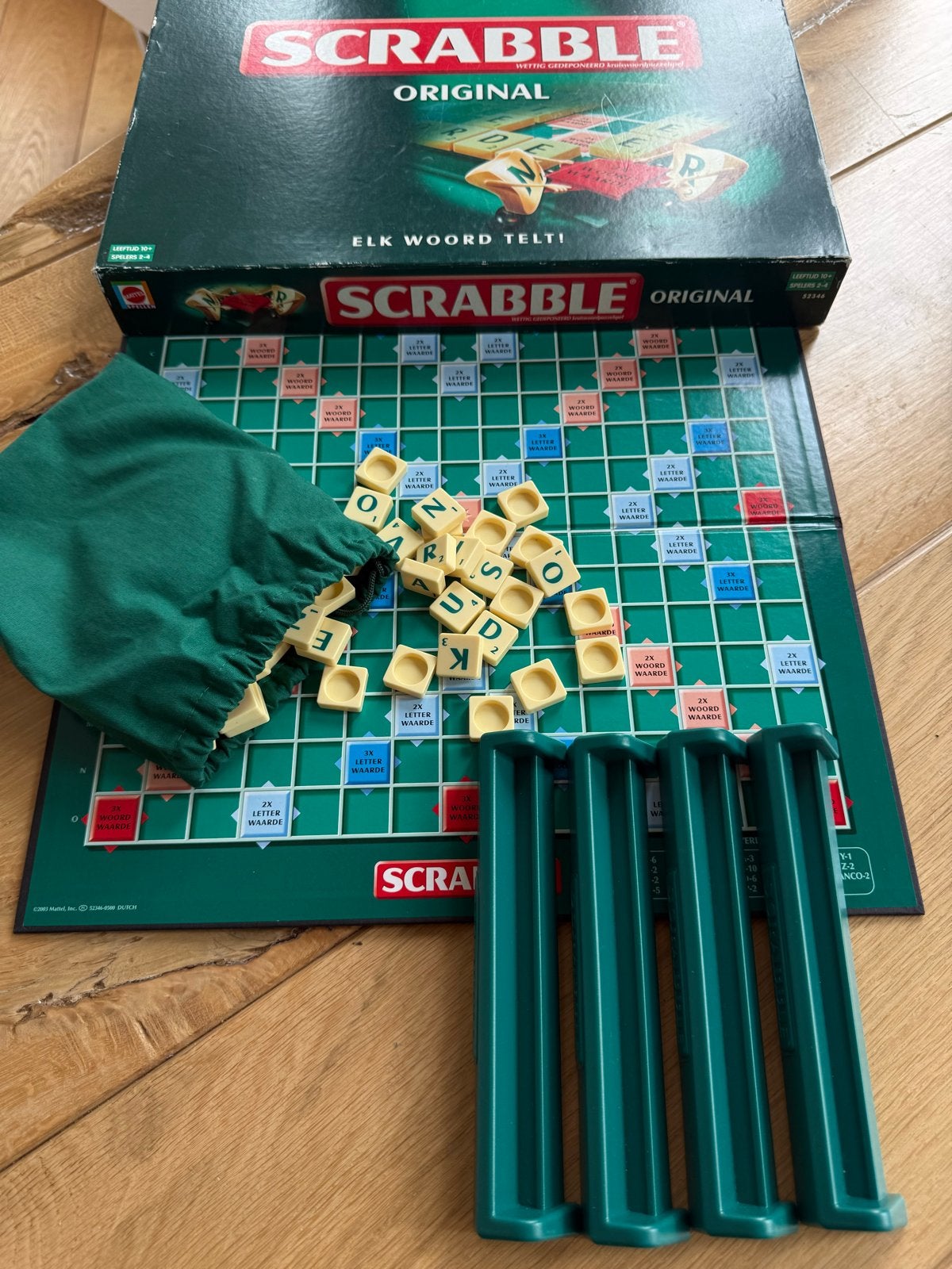 Scrabble Original Bordspel - Compleet en in goede staat, Drie of vier spelers, Ophalen, Gebruikt
