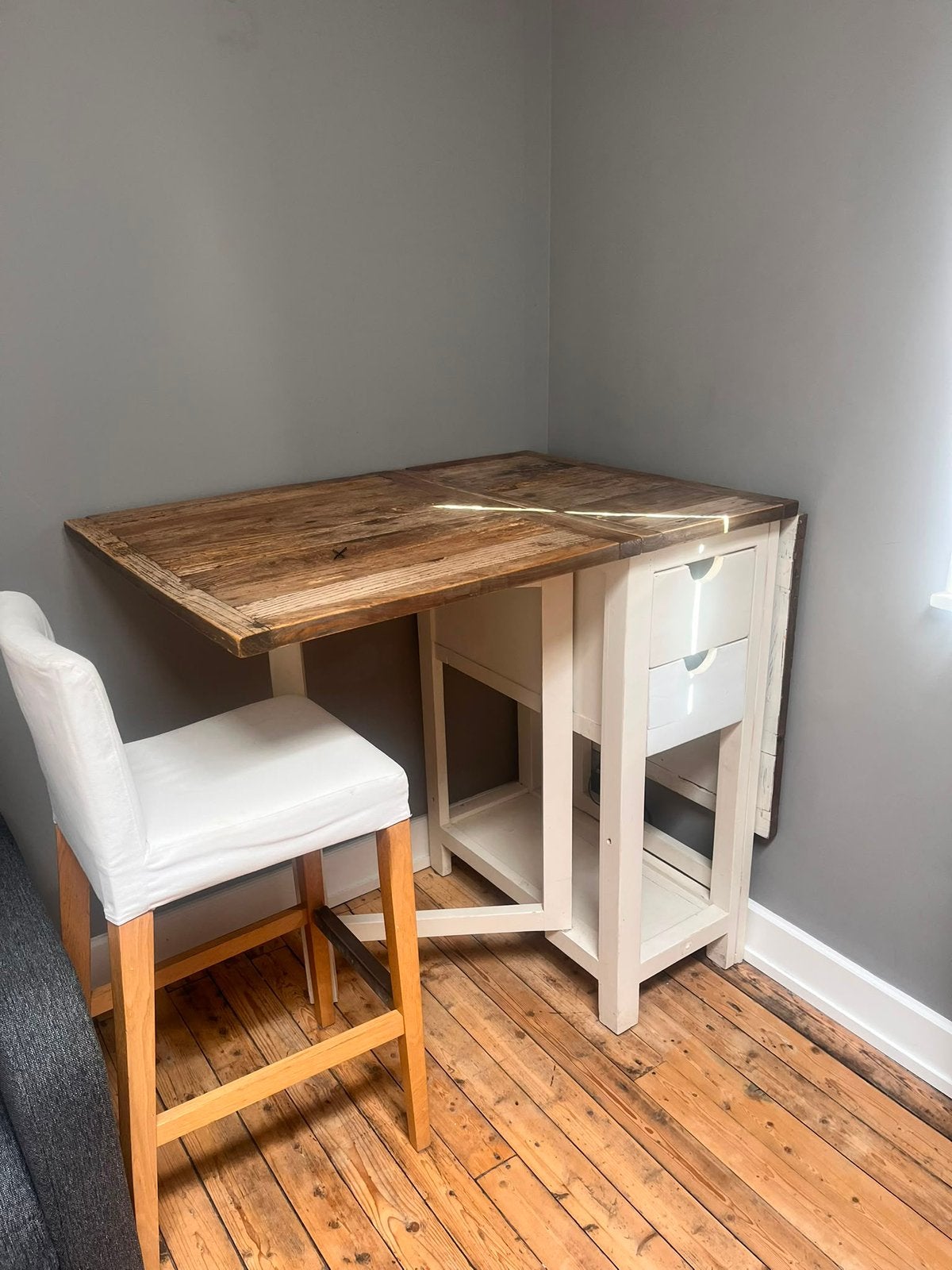 Riviera Maison eettafel / bartafel, Ophalen, Gebruikt, 50 tot 100 cm, 150 tot 200 cm