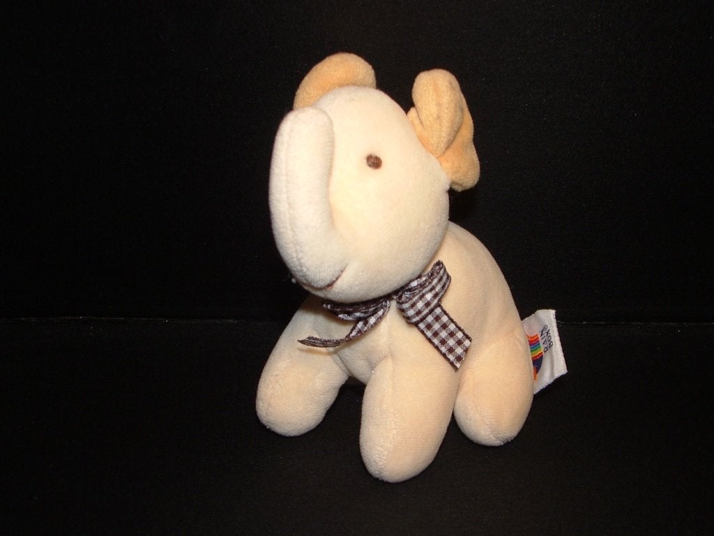 RAINBOX OLIFANT VELOURS CREMEKLEURIG MET KATOENEN, Ophalen of Verzenden, Nieuw, Overige typen