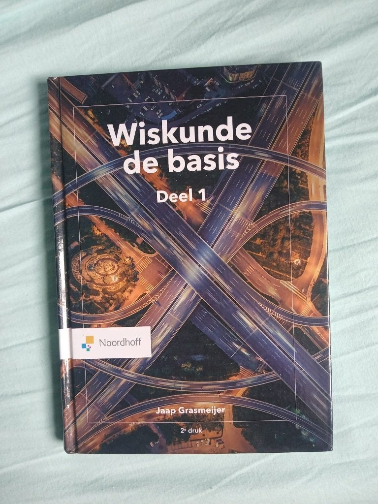 Wiskunde de basis Deel 1  9789001749705, Boeken, Ophalen of Verzenden, Beta, Zo goed als nieuw, HBO