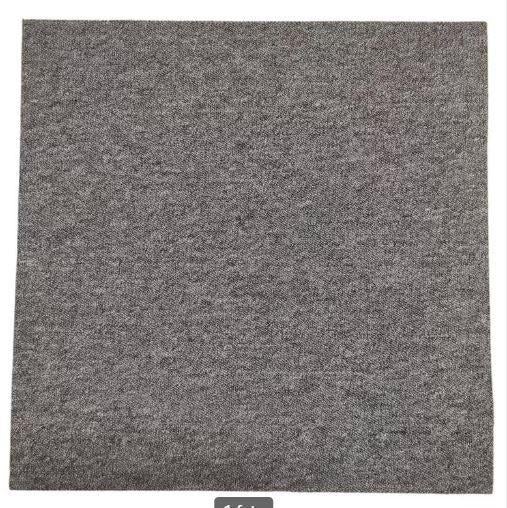 Tapijttegel Nr121 Nieuw! | Anthracite | op=op!, 75 m² of meer, Nieuw, Ophalen of Verzenden, Tapijttegels