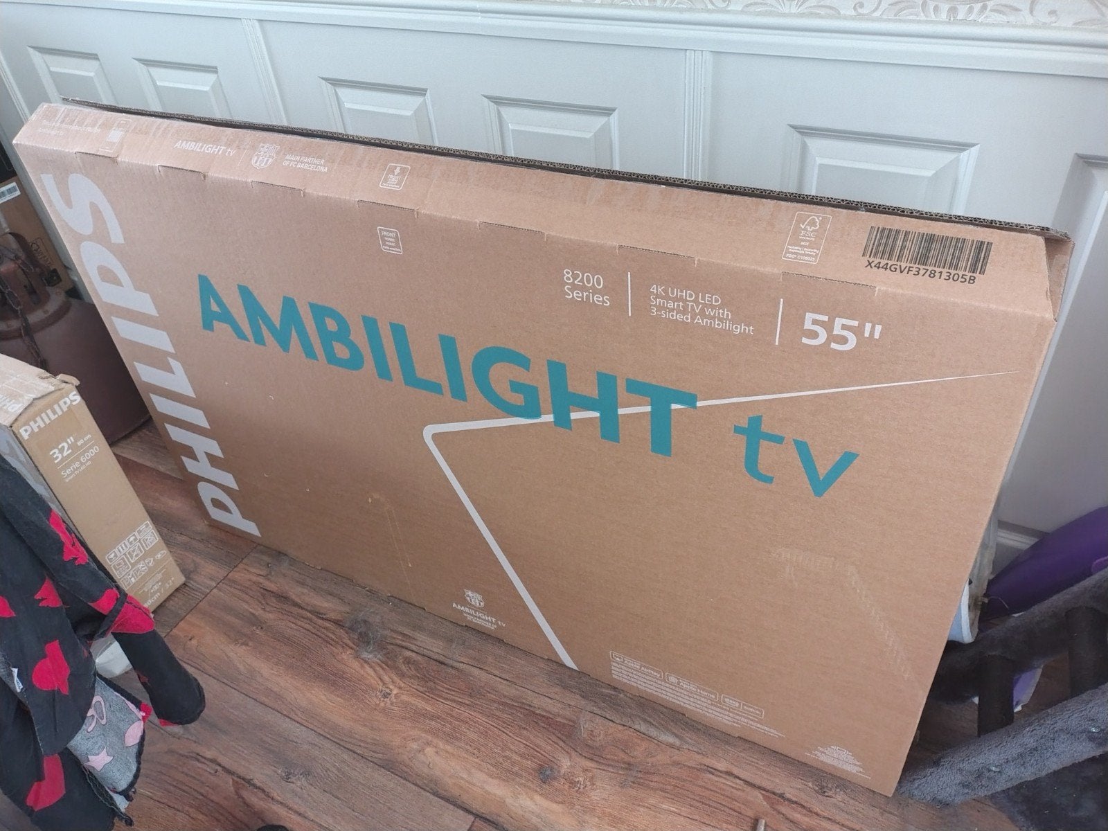 Philips Ambilight 55 inch 4K UHD LED Smart TV, Audio, Tv en Foto, Televisies, Philips, LED, 50 Hz, Nieuw