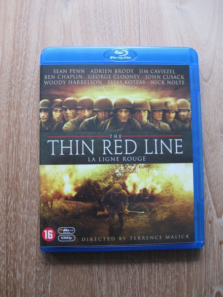 Blu-ray The Thin Red Line Sean Penn George Clooney, Engels, Vanaf 16 jaar, Nederlands, Film