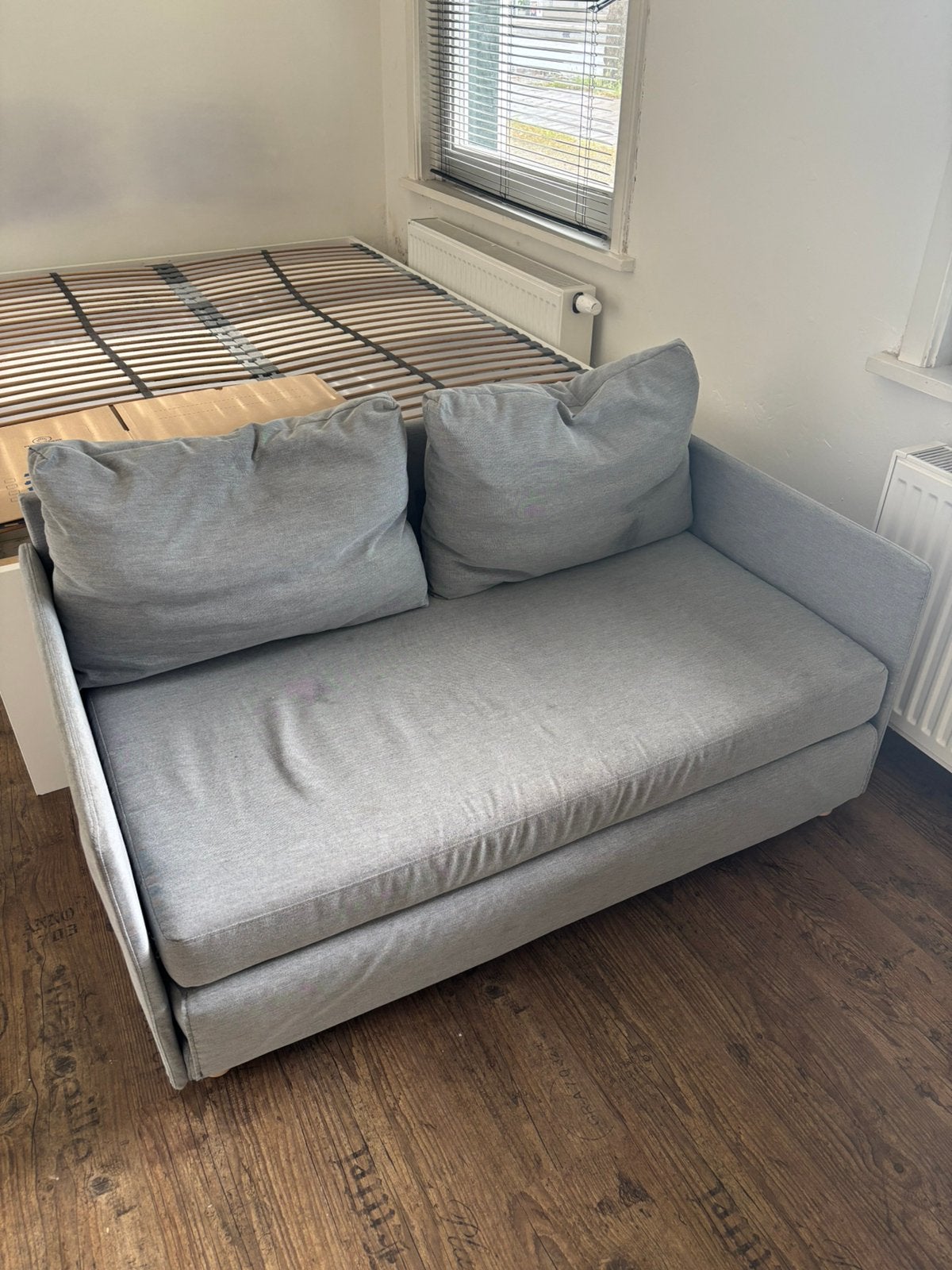 Gratis slaapbank, Huis en Inrichting, Slaapkamer | Slaapbanken, Ophalen, Gebruikt, Tweepersoons