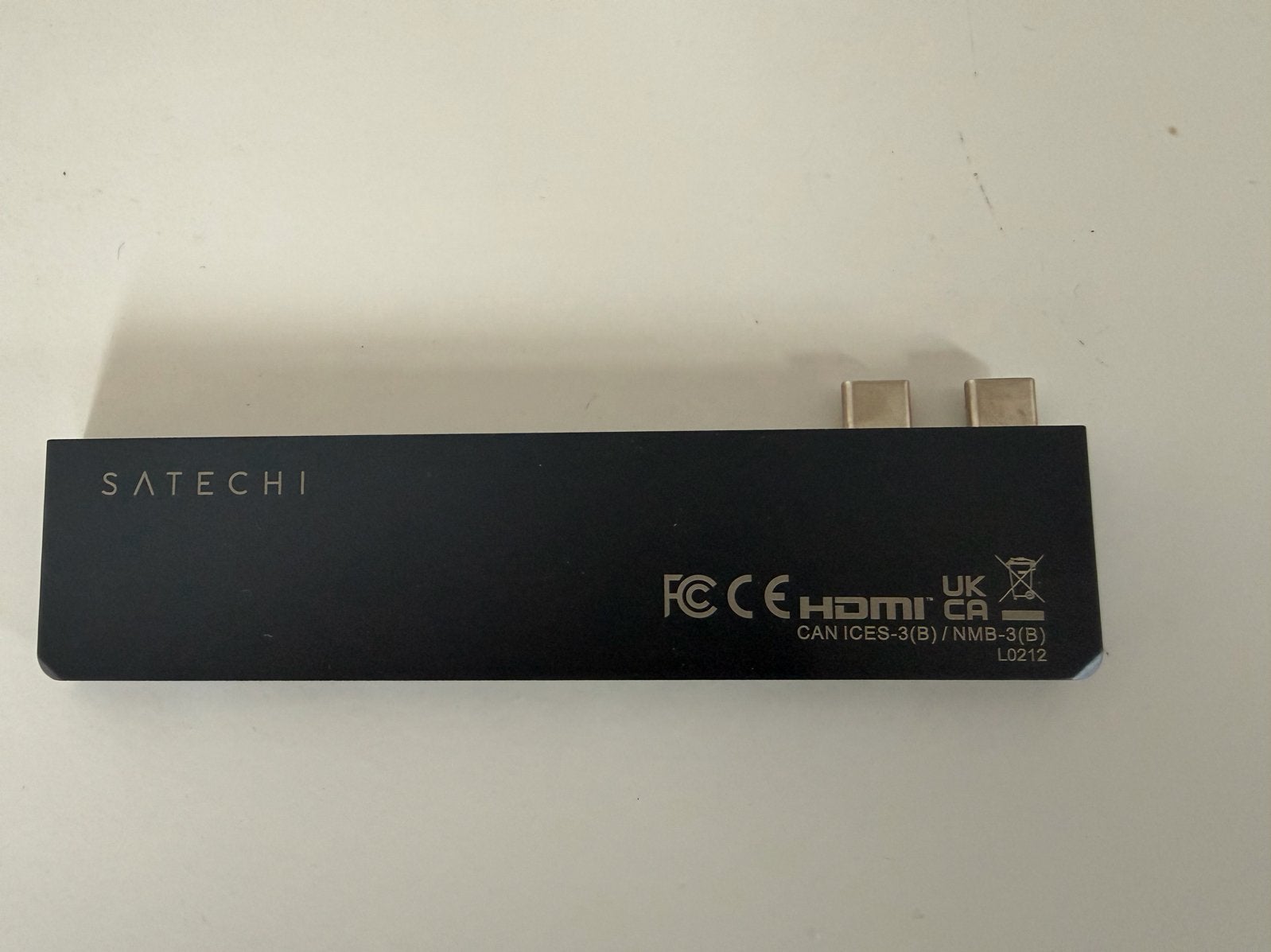 Satechi Pro Hub Slim USB-C (midnight) voor oa Apple MacBook, Ophalen of Verzenden, Nieuw