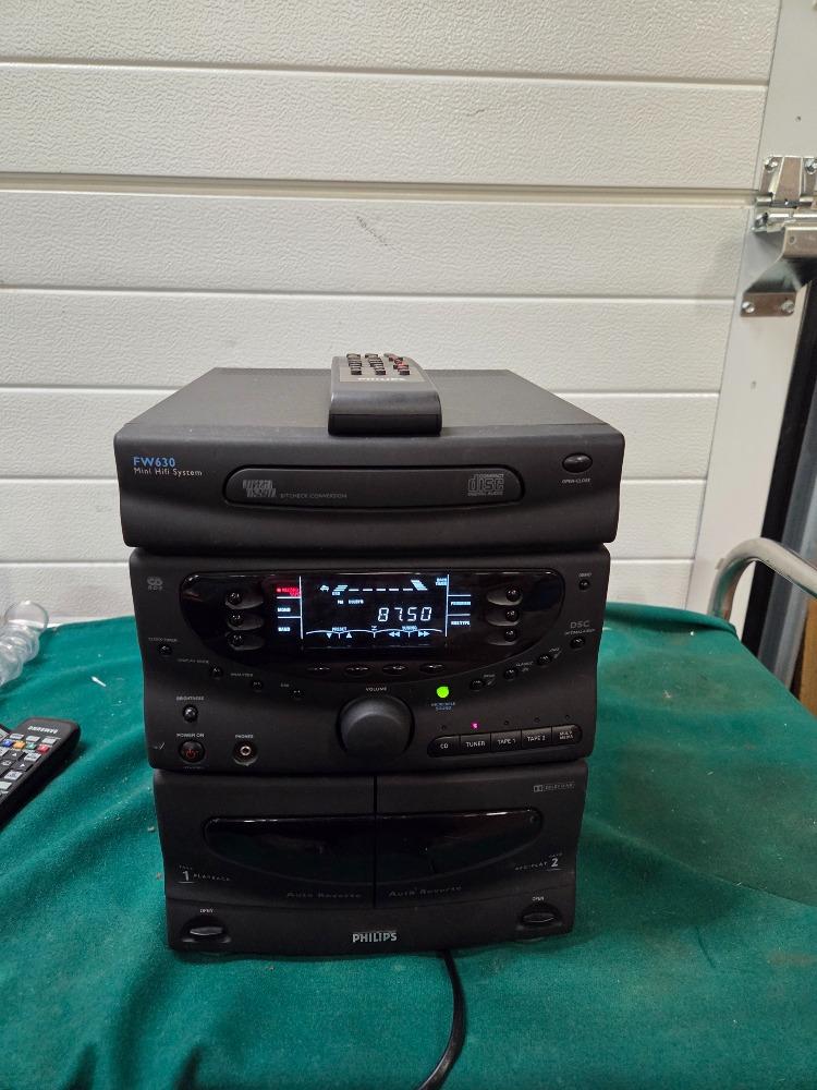 philips stereo set FW630, Audio, Tv en Foto, Stereo-sets, Ophalen of Verzenden, 'T Olde Gre-j, Info@toldegrej.nl, Endepoelstraat 20f Didam