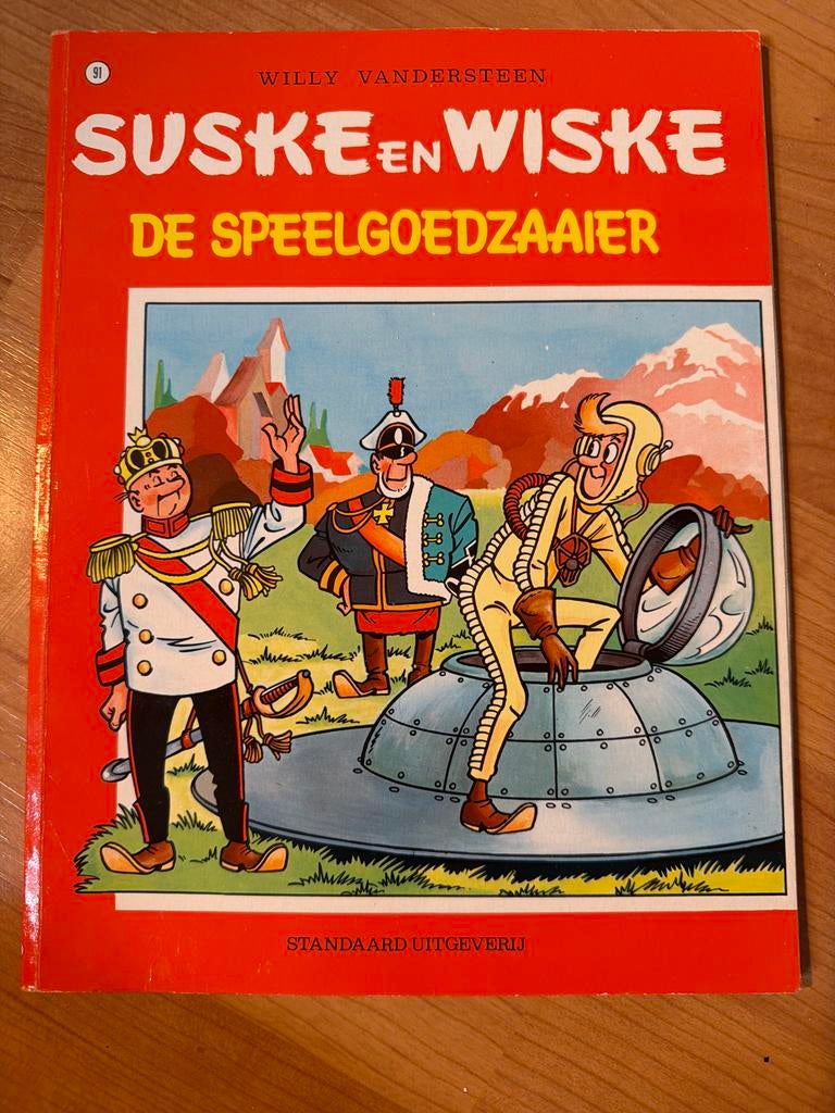 Suske en Wiske - De Speelgoedzaaier (nr. 91), Eén stripboek, Ophalen, Gelezen