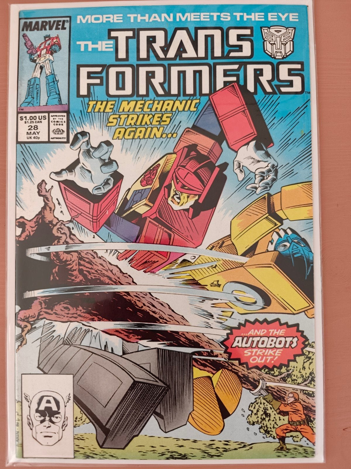 Transformers #28 (1987), Boeken, Strips | Comics, Eén comic, Amerika, Marvel Comics, Ophalen of Verzenden