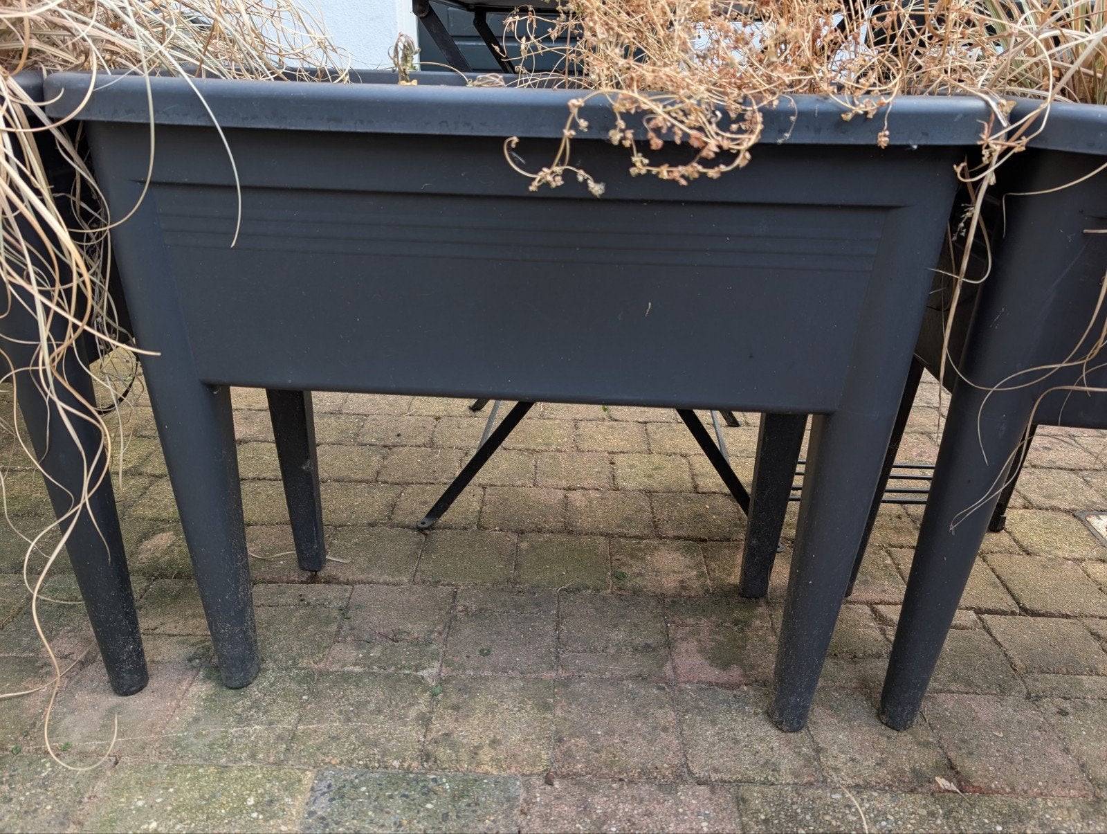 3x ELHO Kweektafel Green Basics XXL Antraciet, Tuin en Terras, Bloembakken en Plantenbakken, Ophalen, Kunststof, Gebruikt, Balkon