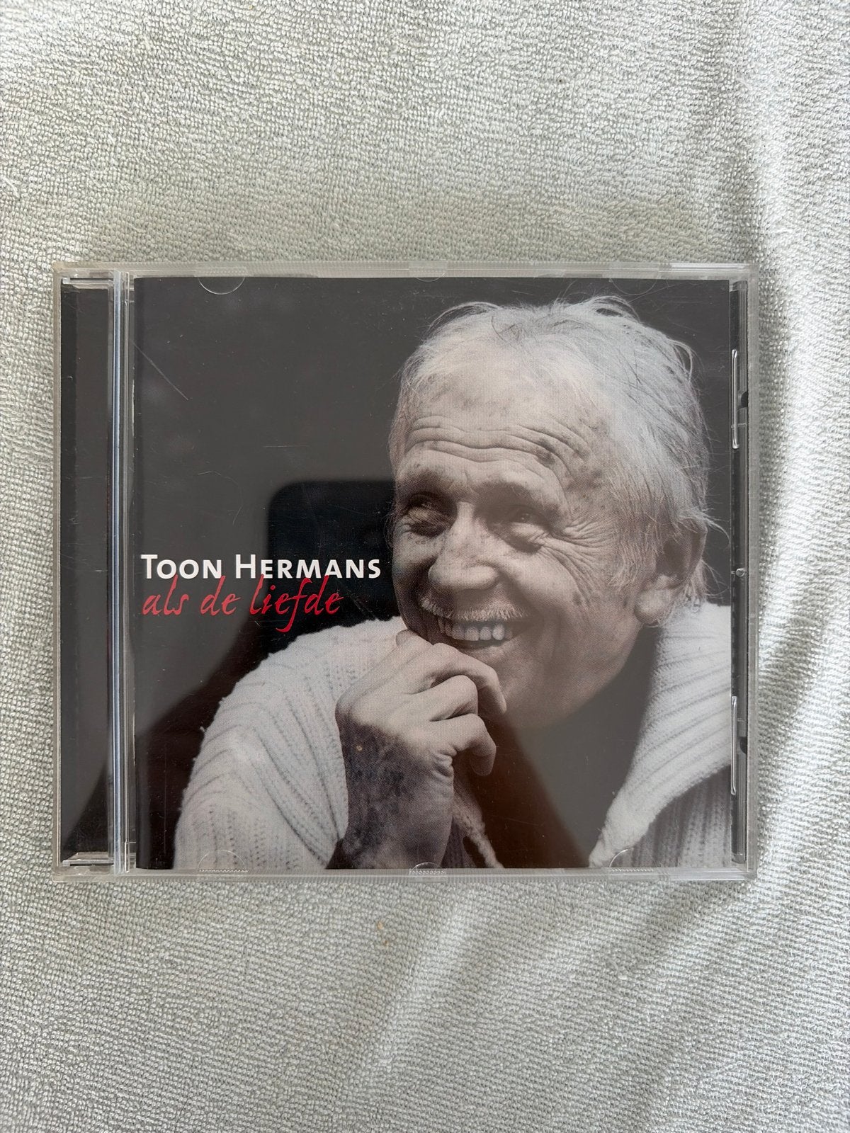 Toon Hermans - Als de Liefde CD, Cd's en Dvd's, Cd's | Nederlandstalig, Gebruikt, Overige genres, Ophalen of Verzenden